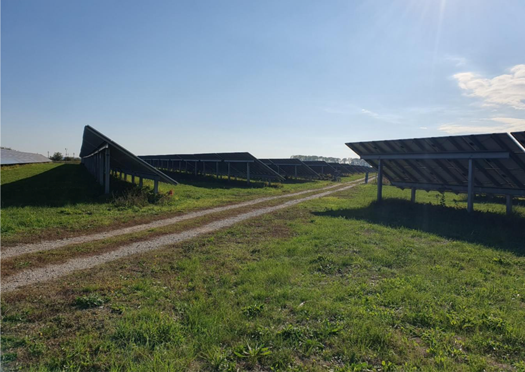 Parcul fotovoltaic CEF Brezoaia 1 — comuna Brezoaele, Jud. Dâmbovița